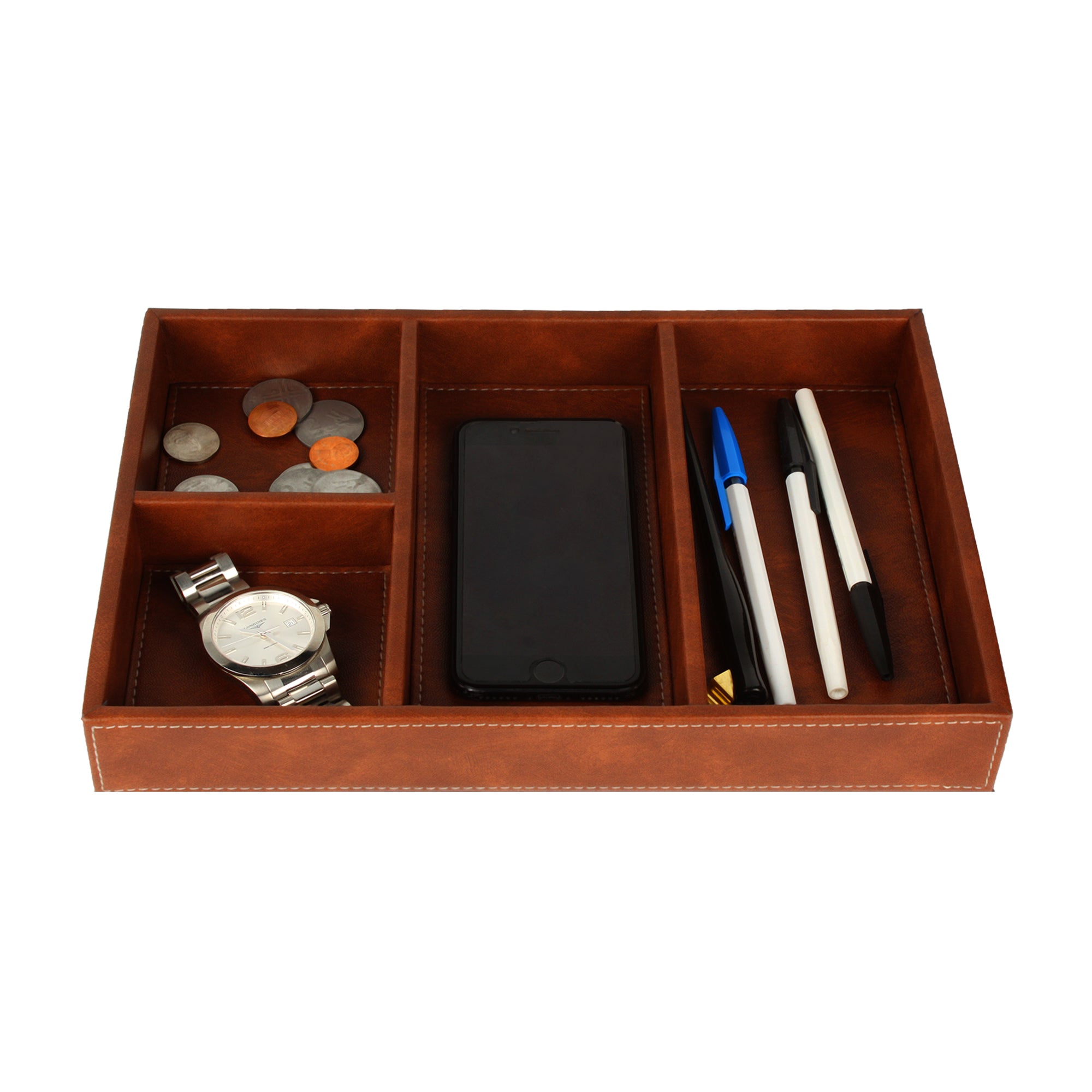 Valet Tray Organizer Desk Tray Fabbity