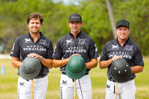 Luis Escobar, Jeff Hall, & Chris Dawson Playing for Team Black of Hawaii Polo Life