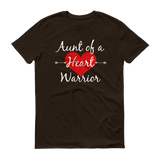 Aunt of a Heart Warrior CHD Heart Defect Unisex Shirt - Choose Color ...