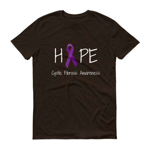 Hope Ribbon for Cystic Fibrosis Awareness Unisex Shirt - Choose Color ...