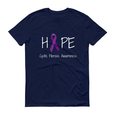 Hope Ribbon for Cystic Fibrosis Awareness Unisex Shirt - Choose Color ...