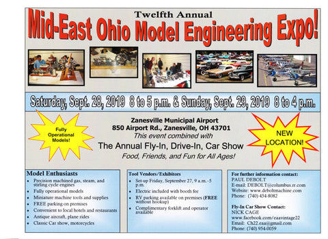 Mid-East Ohio Model Engineering Expo