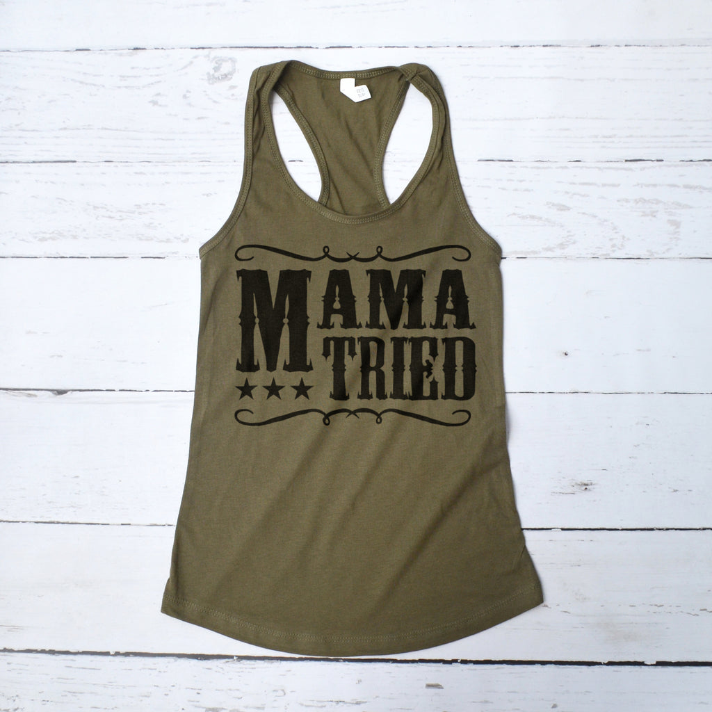 Download Mama Tried Country Tank Top Hotteesco