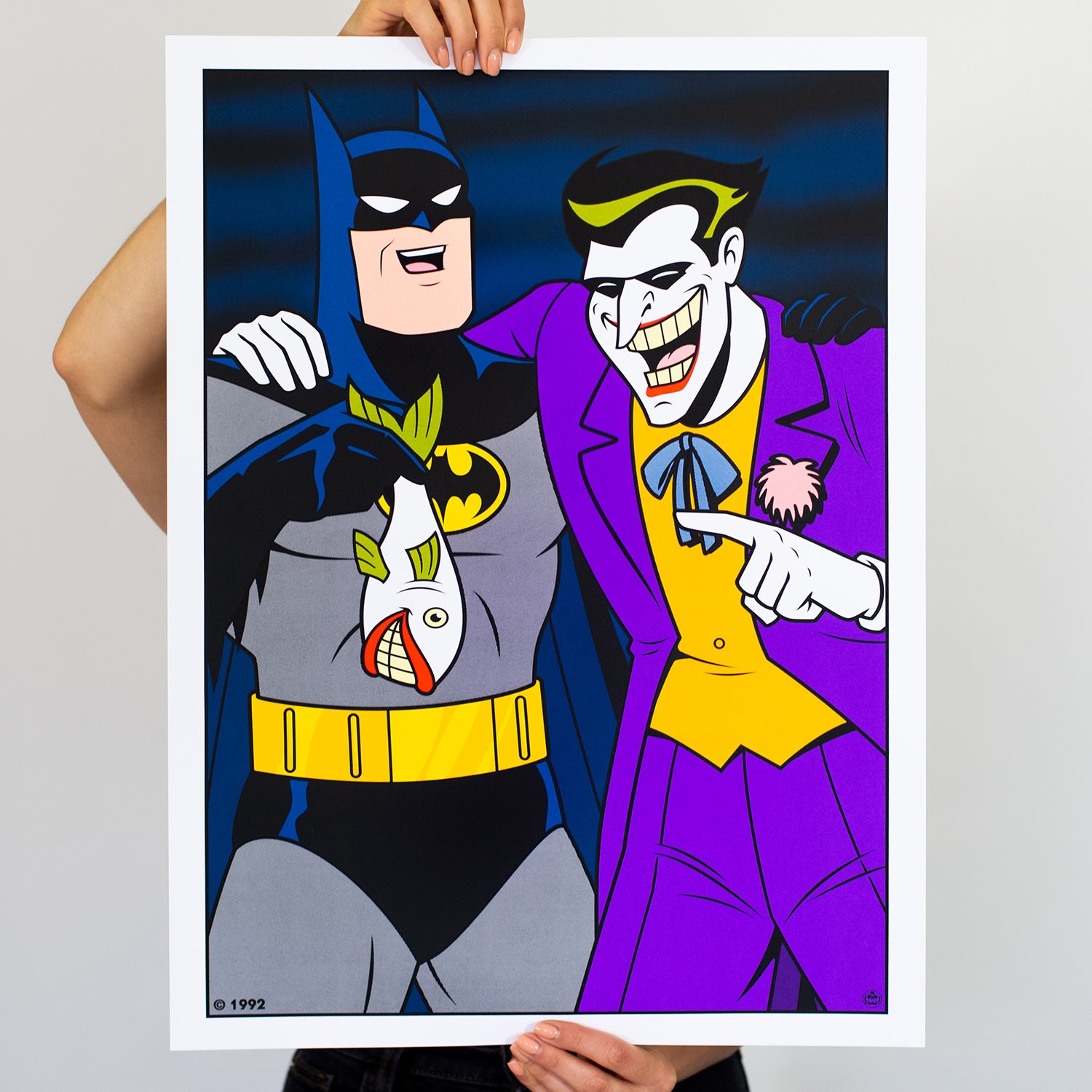 Best Friends Batman and The Joker – Matthew Skiff