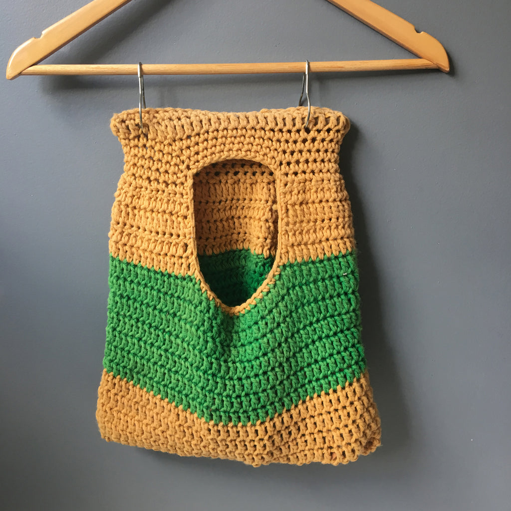 crochet clothespin bag