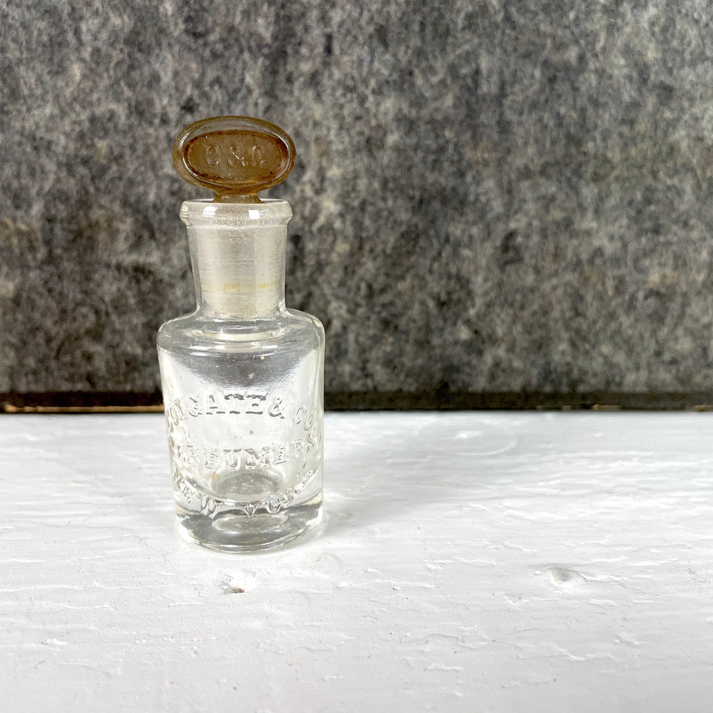 Colgate & Co Perfumers New York bottle - antique perfume bottle ...