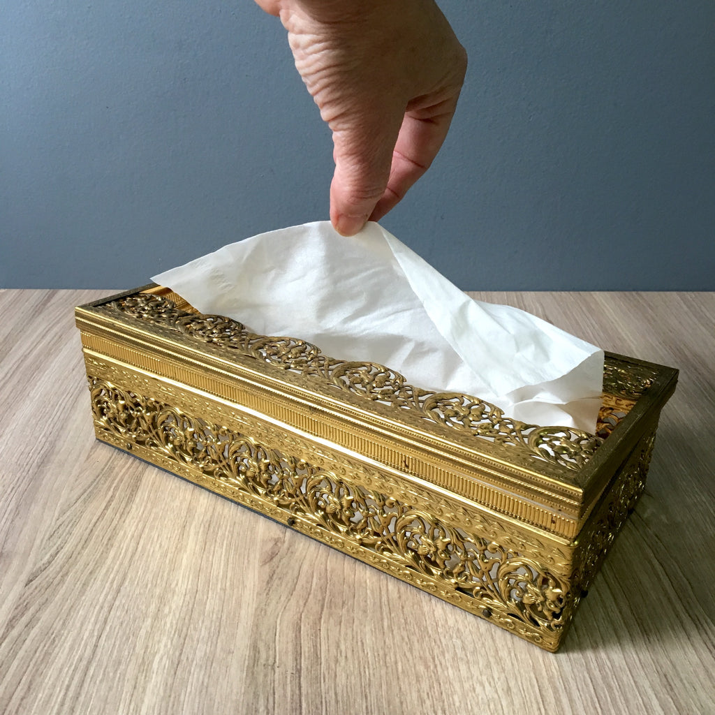 tissue box vintage