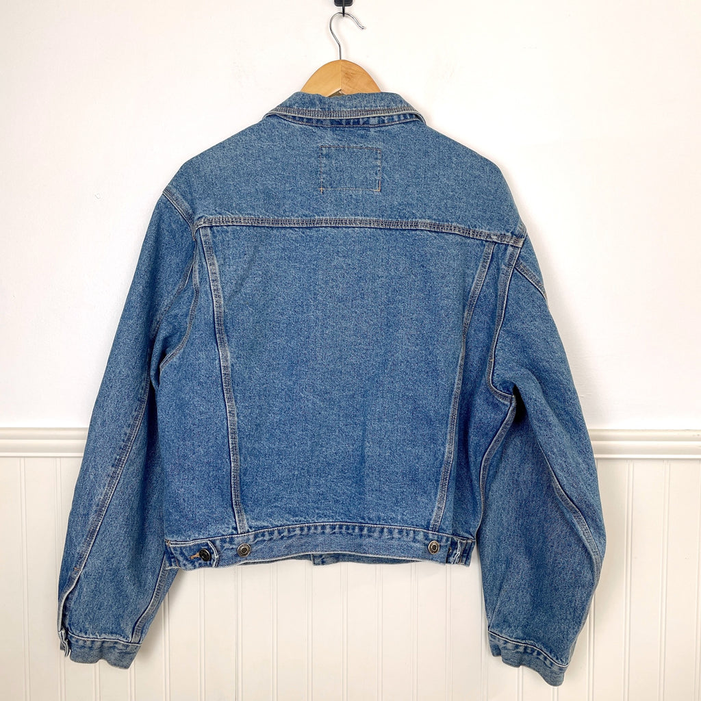 Vintage 1980s Union Bay blue denim jean jacket - size medium ...