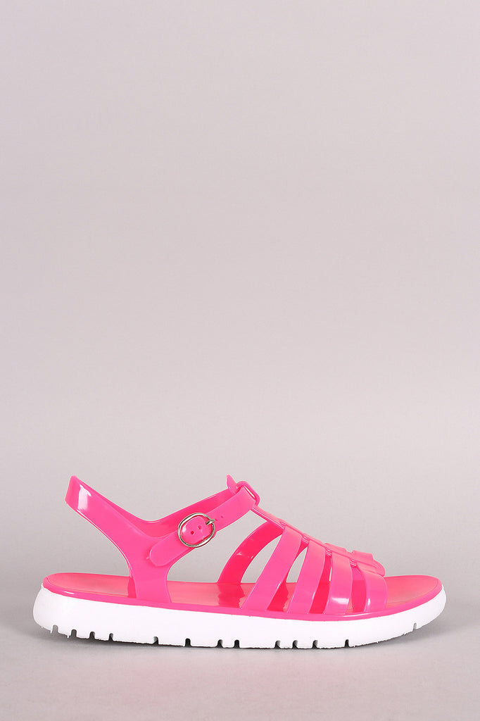 jelly fisherman sandals