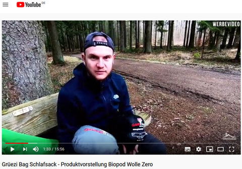 Trekkinglife-Youtube-Video-Produktvorstellung-Biopod Wolle Zero von Grüezi bag-04032019
