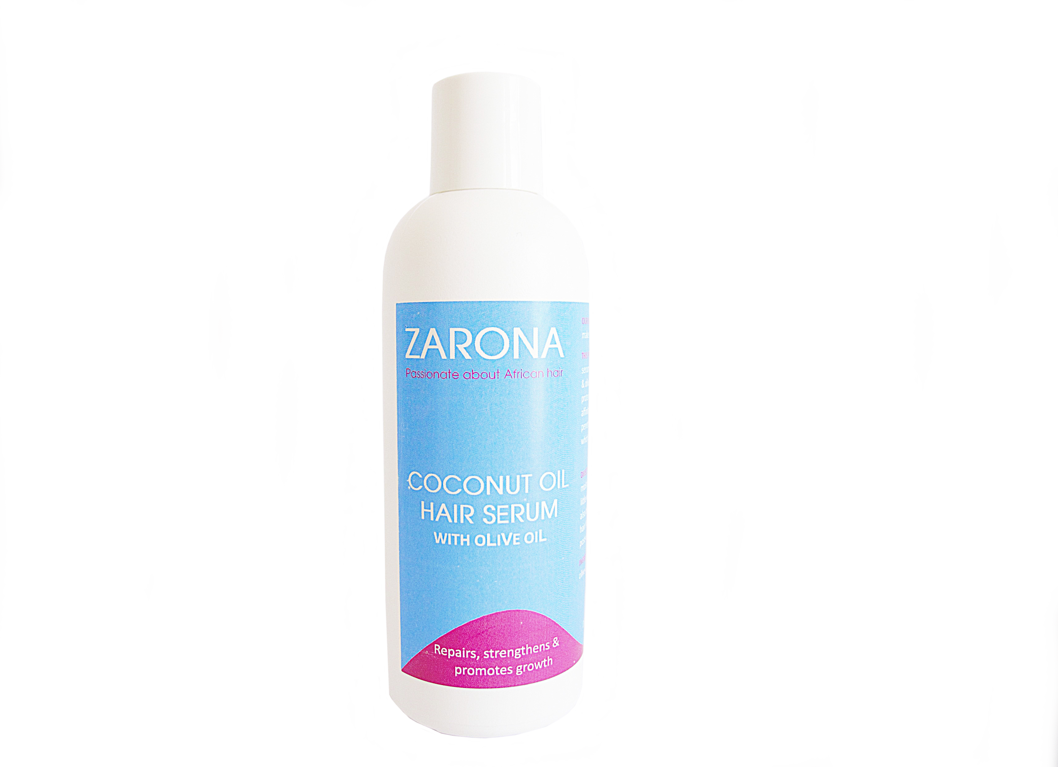 Zarona Coconut Oil Hair Serum Archaic Human