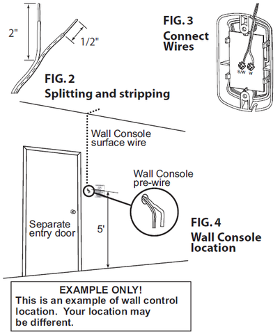 Genie Series III Wall console replacement instructions
