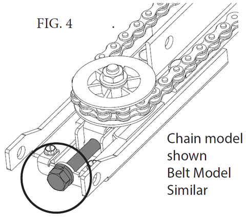 38416A.S Belt sprocket replacement instructions