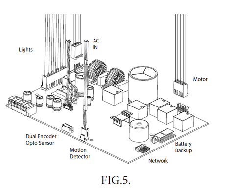 Genie Motor Replacement 38631A.S Instructions, figure 5