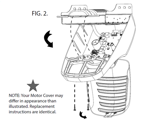 Genie Circuit board replacement figure 2