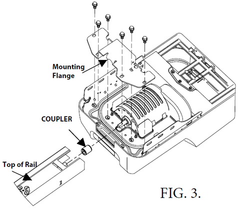 replacing the optical sensor 39155R.S for Genie screw drive model garage door openers