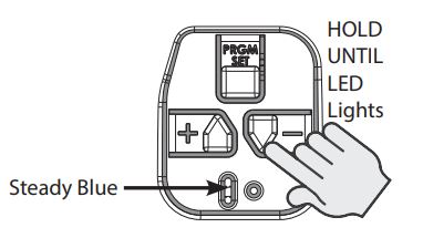 genie 7055 travel limits