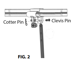 Figure 2 replacing the 41872R.S chain-belt adjustment screw