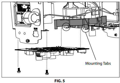 Figure 5 Main Control Board Replacement Instructions