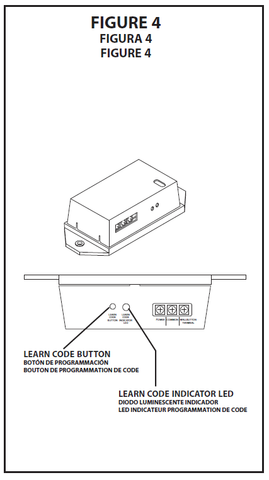 GIRUD-1T Installation figure 4 Programming the receiver