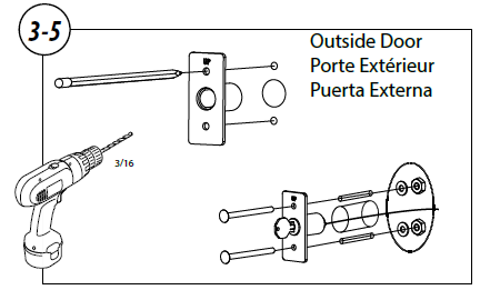 GER-R Garage Door Emergency Release Kit Keyed Lock Installation Instructions