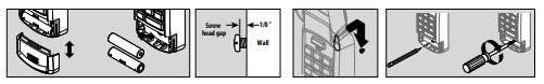 Replacing the Universal Keypad Batteries