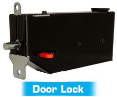 Door lock for the Genie wall mount garage door opener