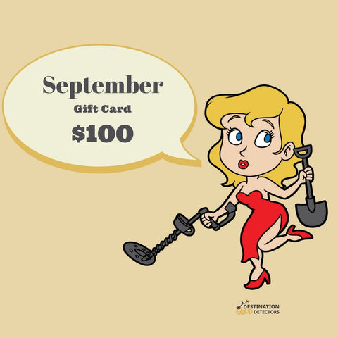 Destination Gold Detectors September Giveaway