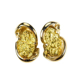 Orocal Gold Nugget Earrings - EN784SN