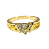 Orocal Gold Quartz Ladies Ring with Diamonds - RL881D12NQ