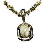 Gold Quartz Pendant