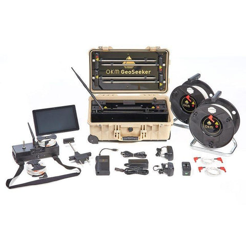 OKM GeoSeeker with accessories and case