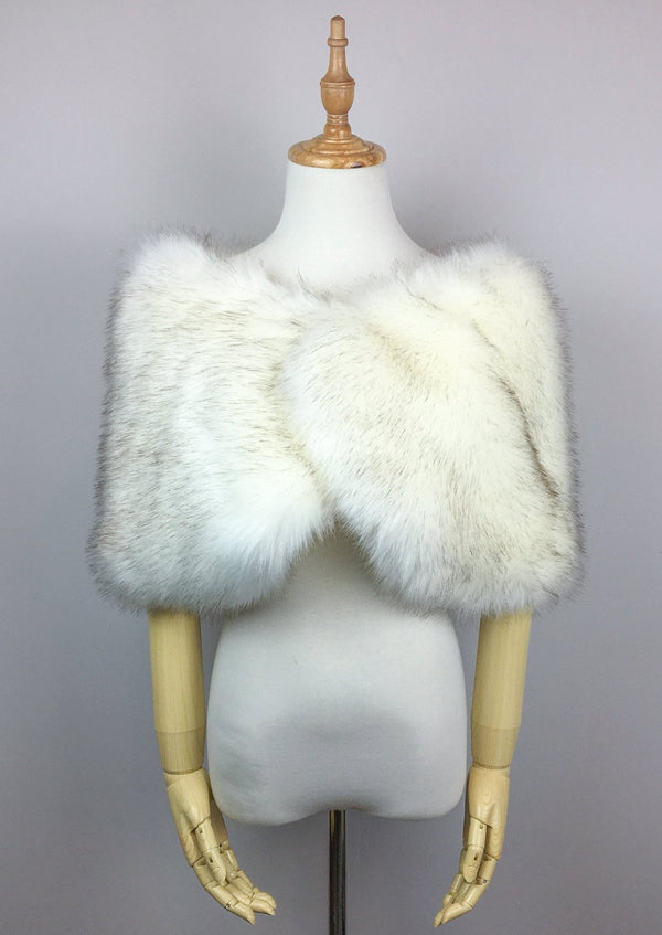 Ivory / White Fur – Sissily Designs