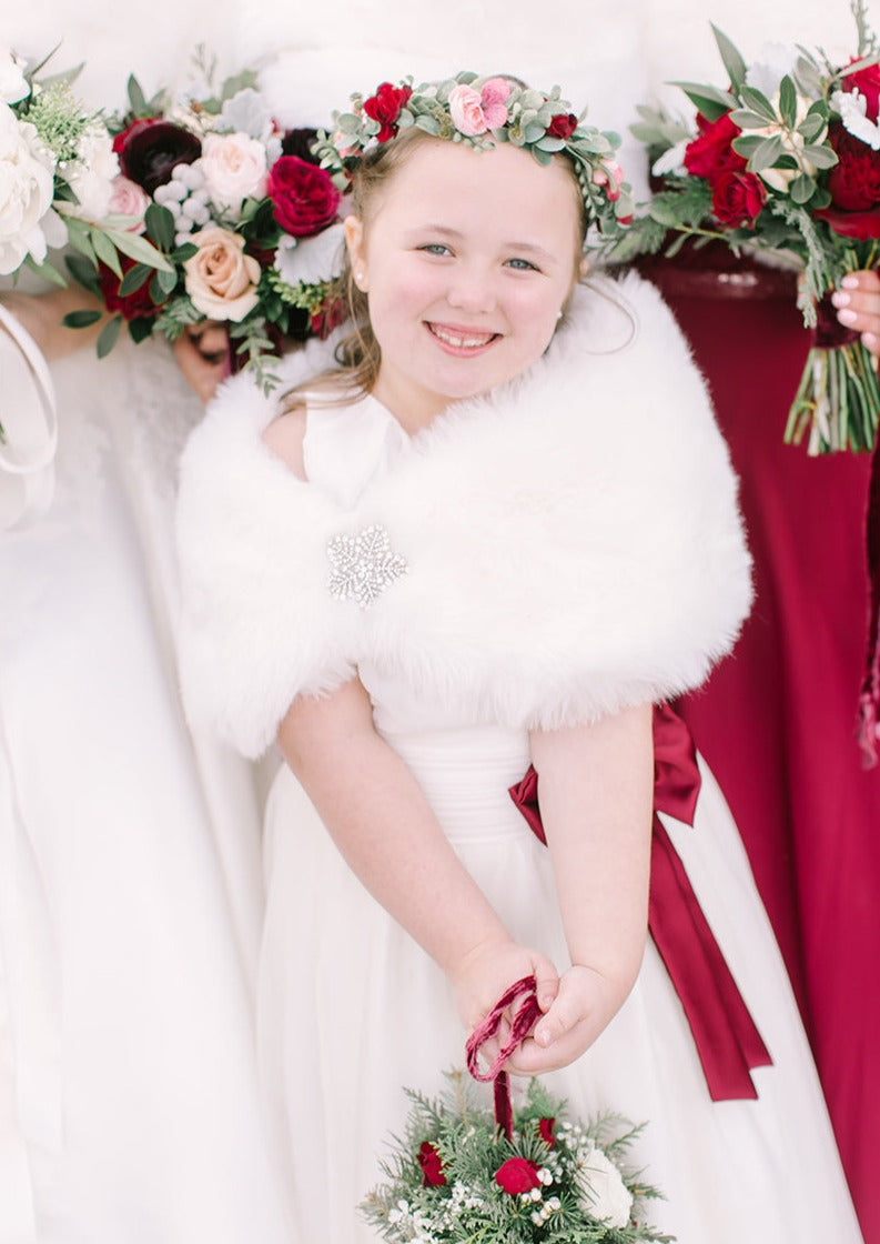 flower girl shawl