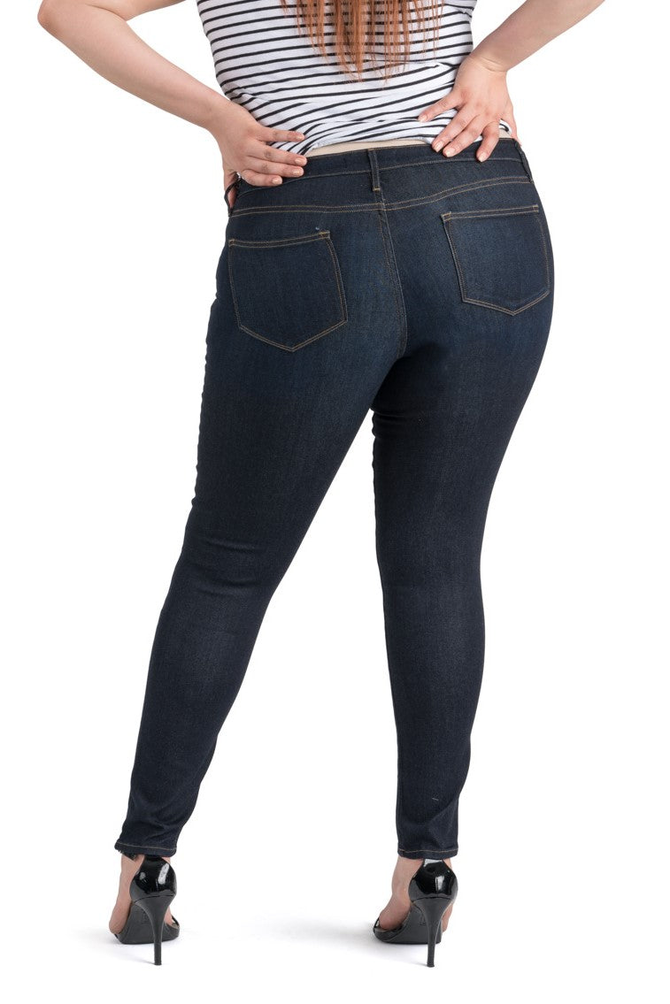 Dakota High Rise Skinny | Dark Rinse