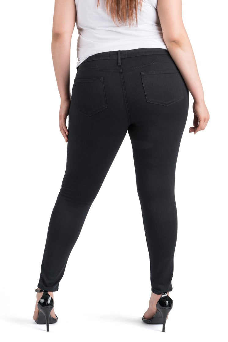 Dakota High Rise Skinny | Saturated Black