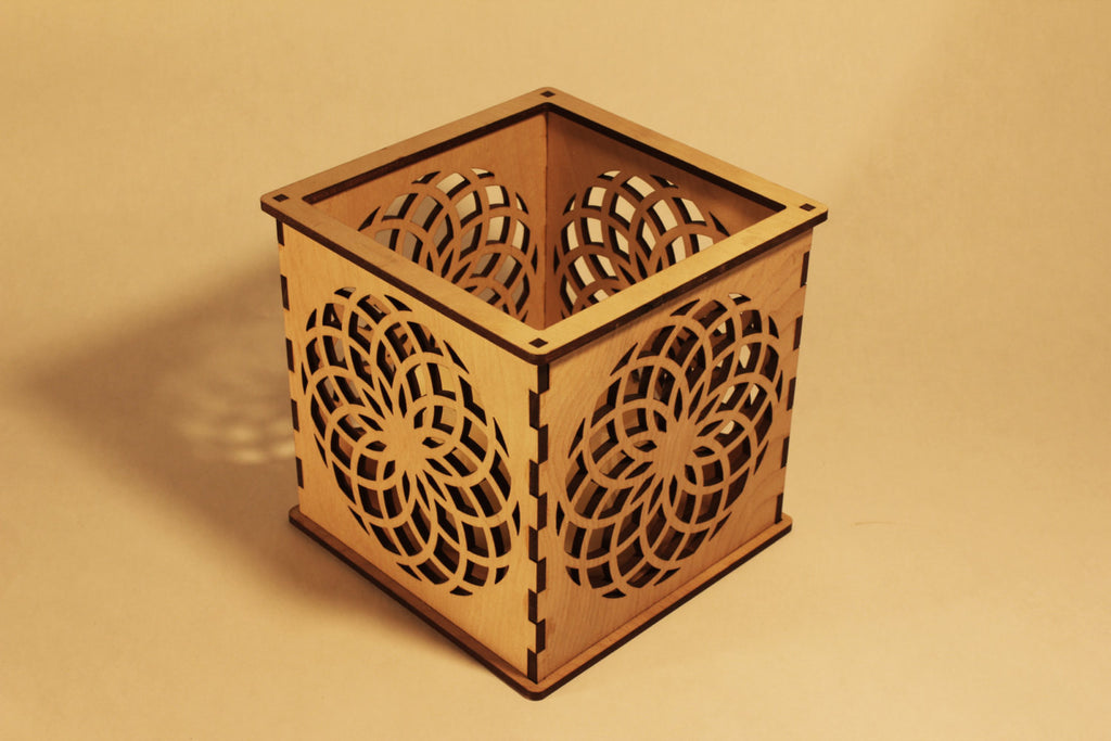 candle holder box