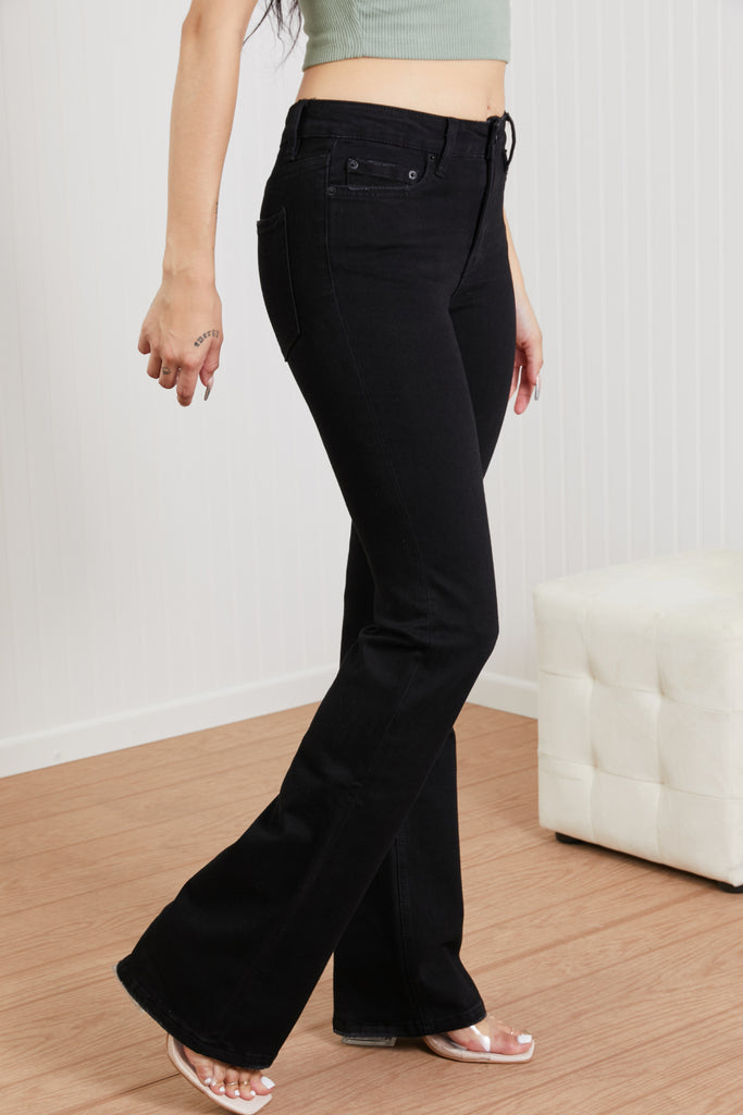 Zenana Lucia Full Size Bootcut Jeans - INOVLI
