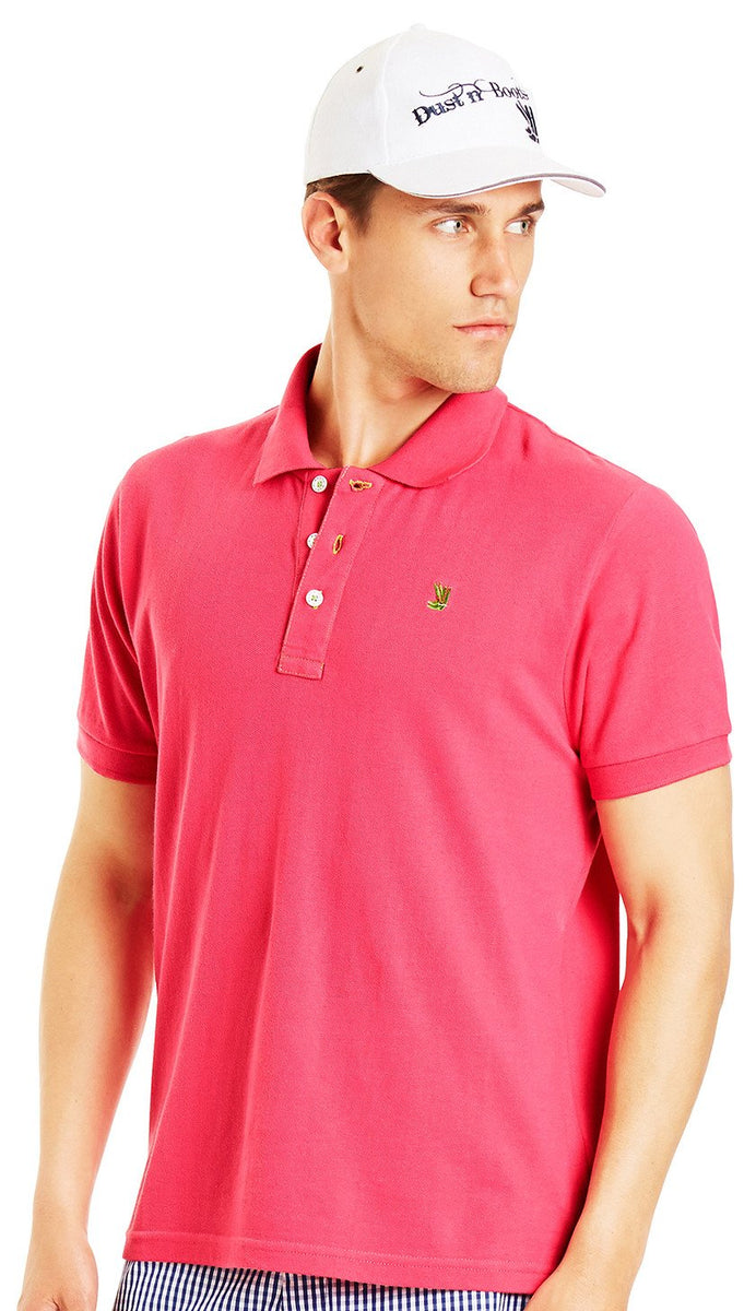 Pink Polo Shirt – Dust N Boots