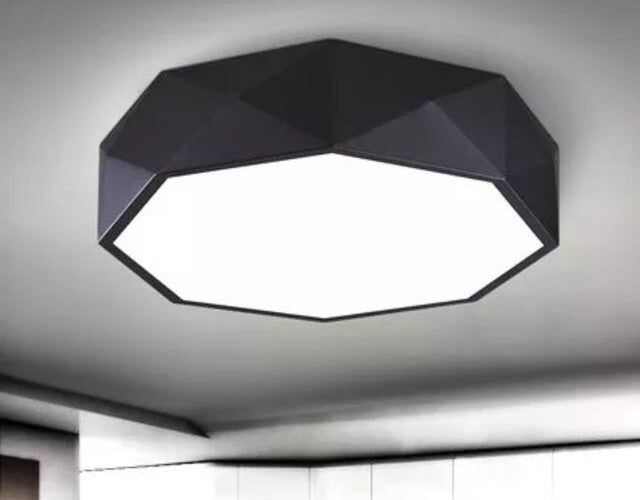 Diamond ceiling light