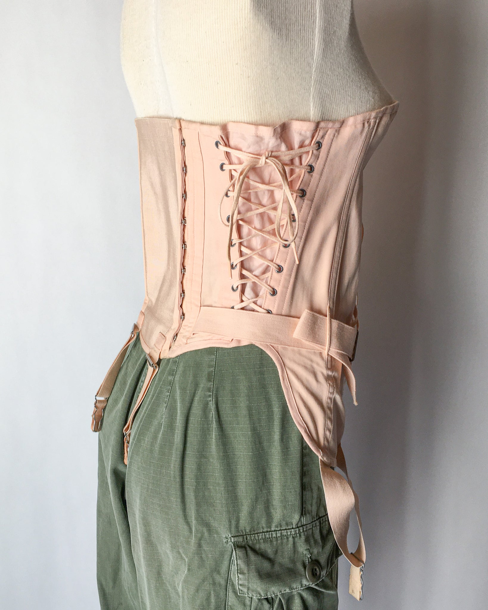 1930’s Lace-up Corset – Carny Couture