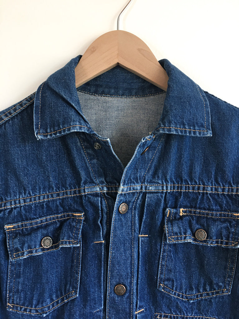 1960's Selvedge Denim Jacket – Carny Couture