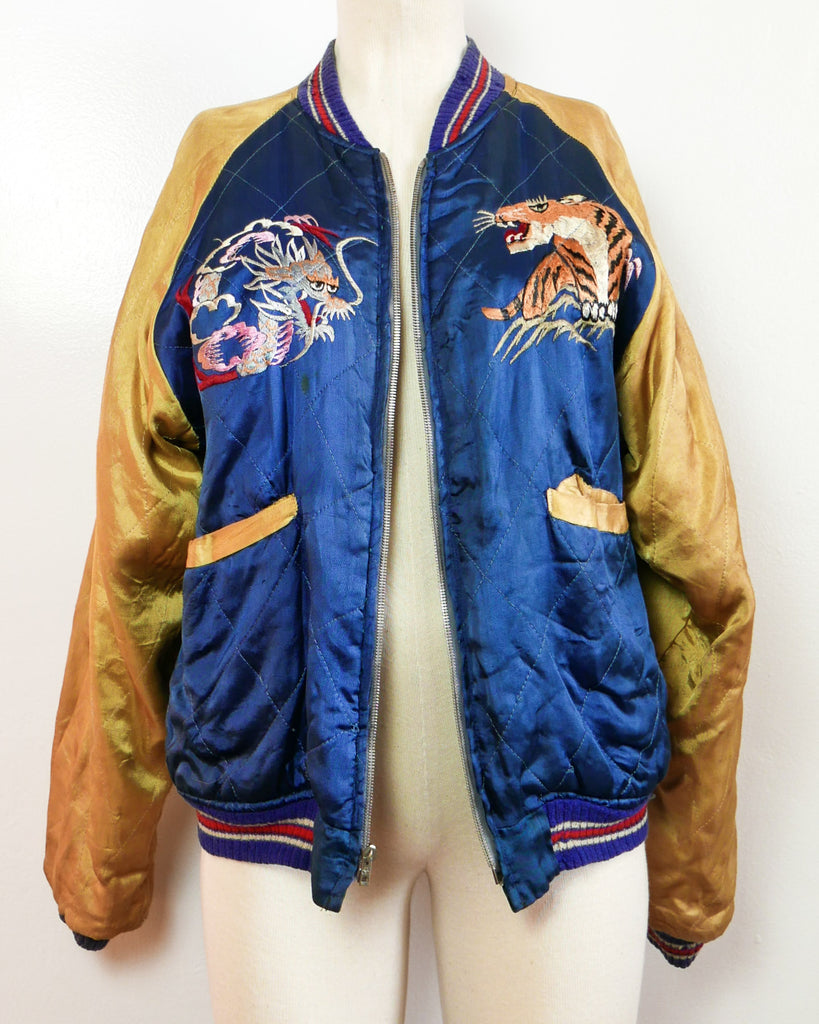 1940's Japanese reversible souvenir jacket – Carny Couture