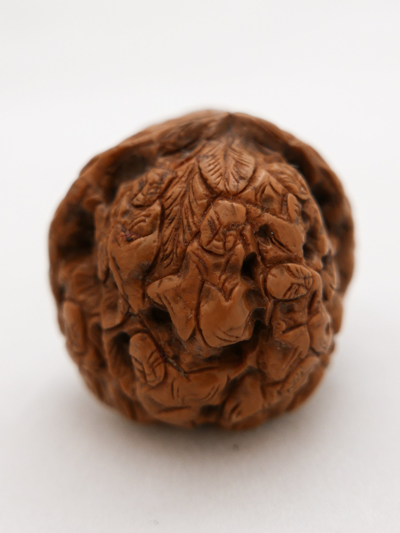 Carved Chinese Walnuts Set of Three – Carny Couture