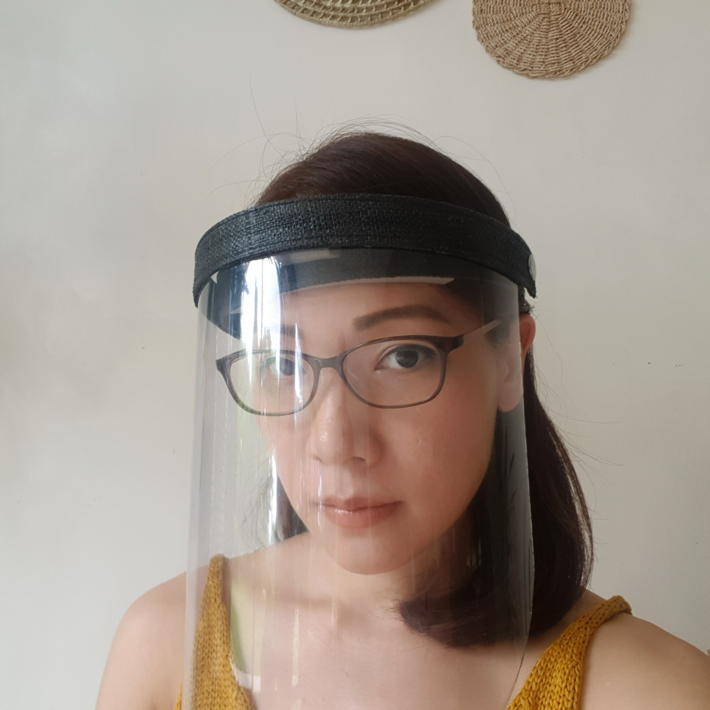 glasses friendly face shield