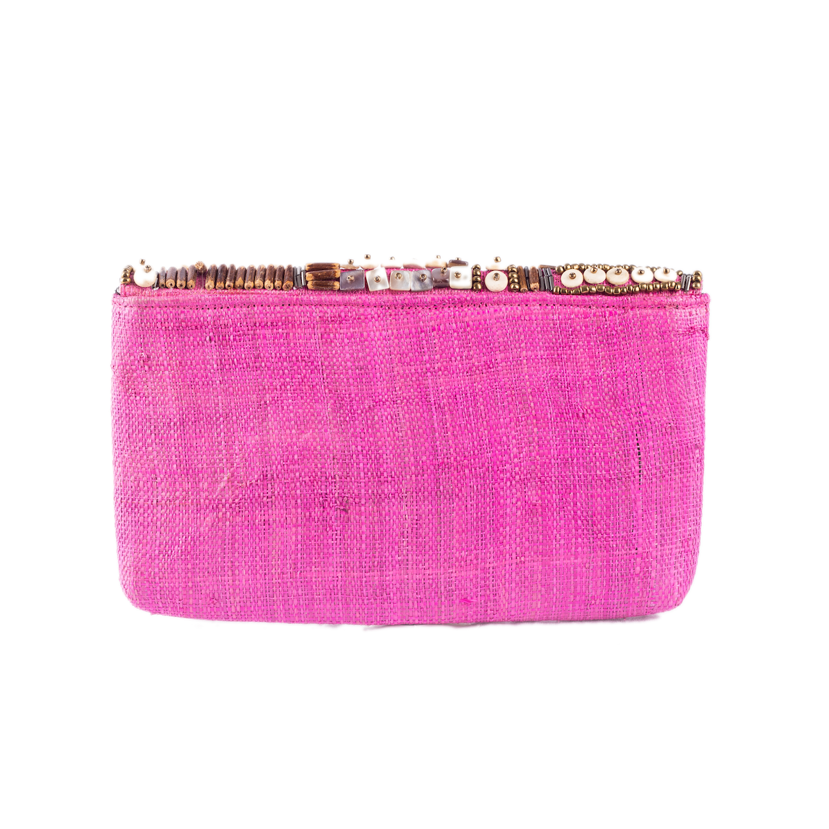 SANTIAGO Raffia Date Night Clutch– Island Girl