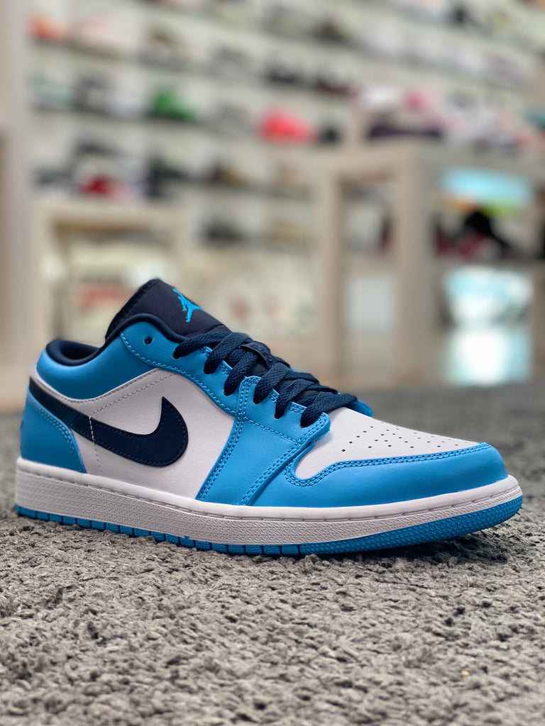 Air Jordan 1 Low Gs Unc University Blue Crep Select