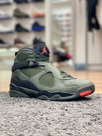 Air jordan retro hot sale 8 olive green