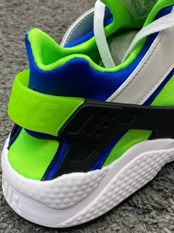 nike huarache scream green