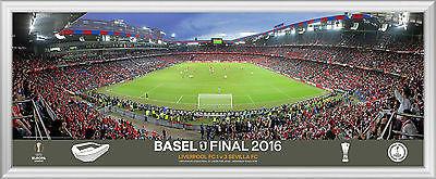Europa League Final 2016 Sevilla v Liverpool Official Framed UEFA Photo Range - ECMSalesSolutions